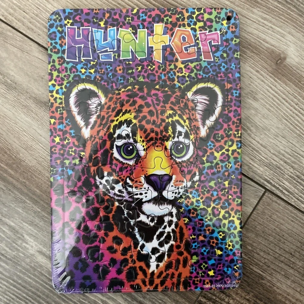 Lisa Frank Hunter Rainbow 45 Piece Puzzle Leopard Animal 1583-23 29703 07/24